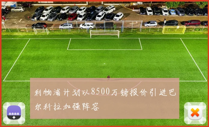 利物浦计划以8500万镑报价引进巴尔科拉加强阵容